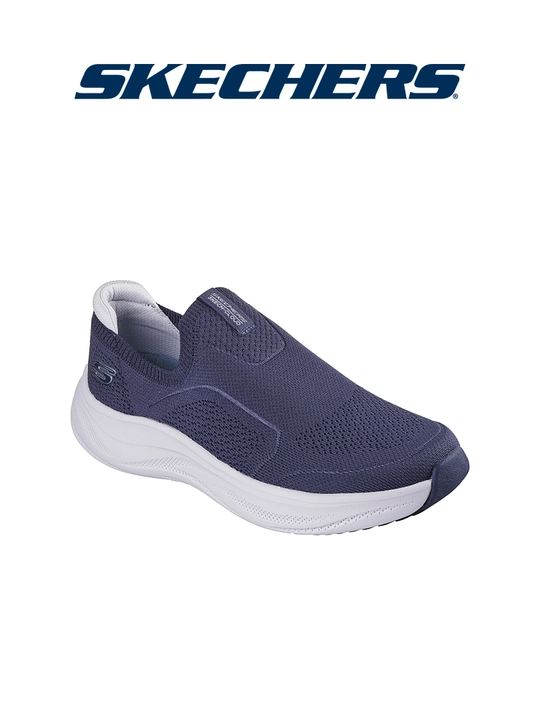 Слипоны мужские Skechers SKECH CLOUD без шнурков, с вязаным верхом, повседневные