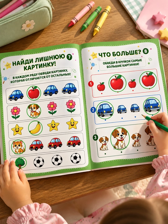 Rivojlantiruvchi kitob 1-qism «IQ BOLAJON» 2–5 yosh