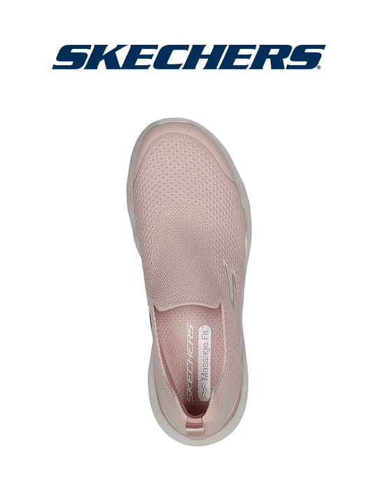 Ayollar slipon poyabzali Skechers Massage Fit - Tidal, bog'ichsiz, amortizatsiyali
