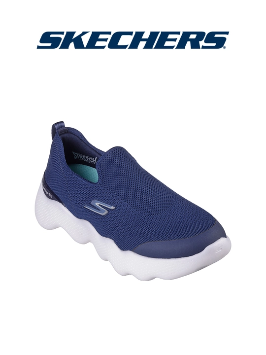 Ayollar slipon poyabzali Skechers Massage Fit - Tidal, bog'ichsiz, amortizatsiyali