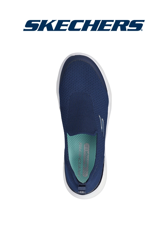 Ayollar slipon poyabzali Skechers Massage Fit - Tidal, bog'ichsiz, amortizatsiyali