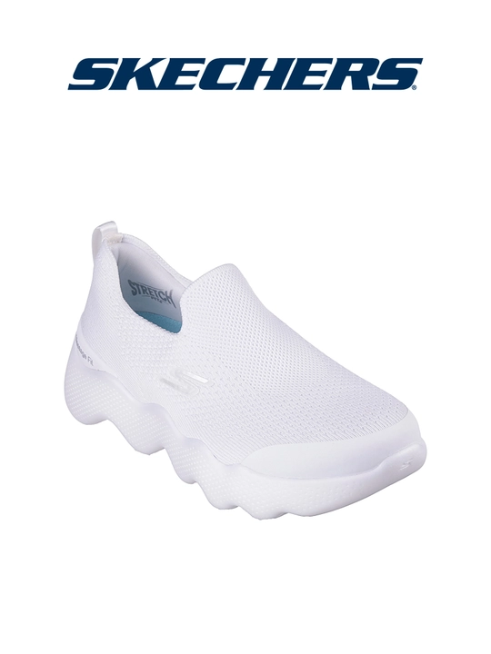 Ayollar slipon poyabzali Skechers Massage Fit - Tidal, bog'ichsiz, amortizatsiyali