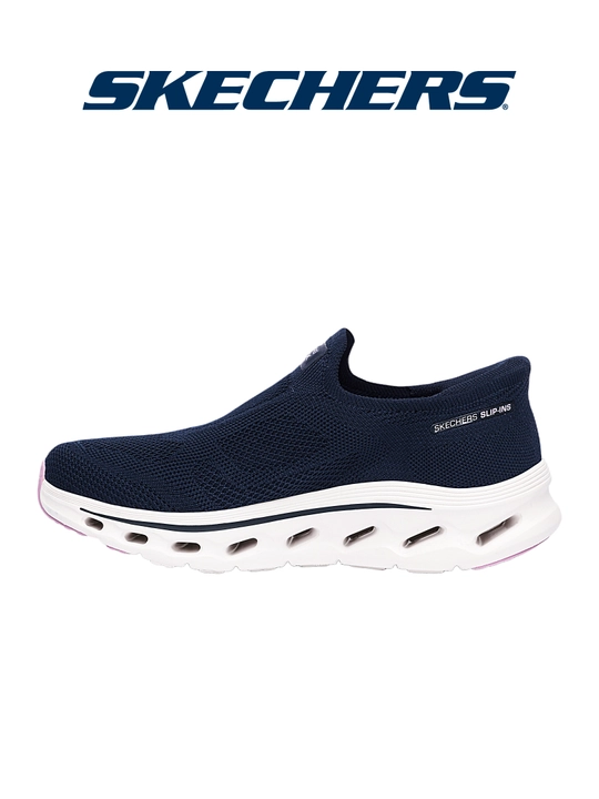 Слипоны Skechers Glide-Step 2.0 - Annette без шнурков, с амортизацией, с вязаным верхом