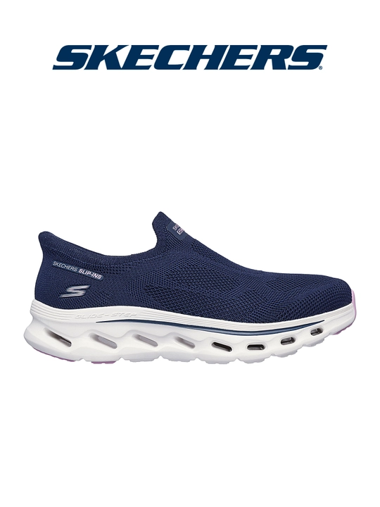 Слипоны Skechers Glide-Step 2.0 - Annette без шнурков, с амортизацией, с вязаным верхом - 