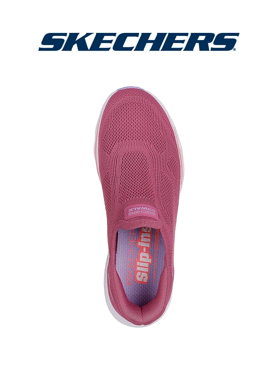 Слипоны Skechers Glide-Step 2.0 - Annette без шнурков, с амортизацией, с вязаным верхом