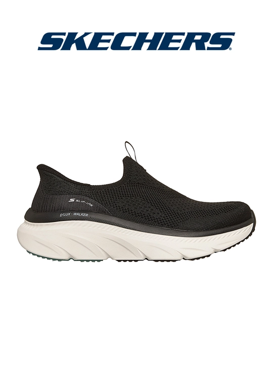 Слипоны женские Skechers Slip-ins D'Lux Walker без шнурков, с амортизацией, для ходьбы - 