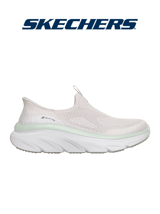 Ayollar slipon poyabzali Skechers Slip-ins D'Lux Walker, bog'ichsiz, amortizatsiyali