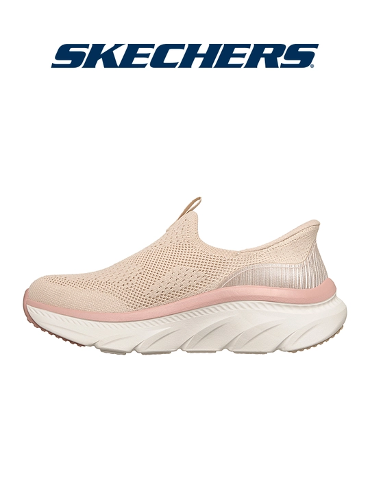 Ayollar slipon poyabzali Skechers Slip-ins D'Lux Walker, bog'ichsiz, amortizatsiyali