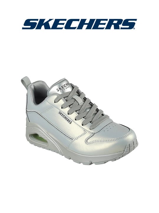 Кроссовки женские Skechers UNO - Galactic Gal на шнуровке, с Air-Cooled Memory Foam