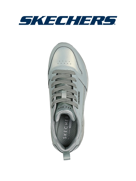 Кроссовки женские Skechers UNO - Galactic Gal на шнуровке, с Air-Cooled Memory Foam