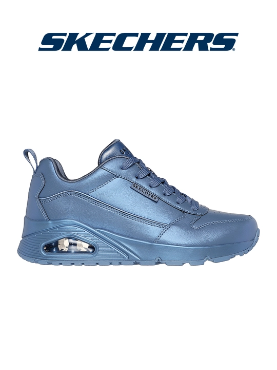 Кроссовки женские Skechers UNO - Galactic Gal на шнуровке, с Air-Cooled Memory Foam - 