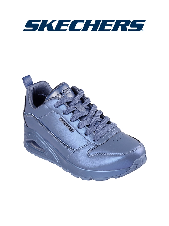 Кроссовки женские Skechers UNO - Galactic Gal на шнуровке, с Air-Cooled Memory Foam