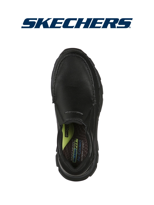 Слипоны мужские Skechers RESPECTED без шнурков, повседневные