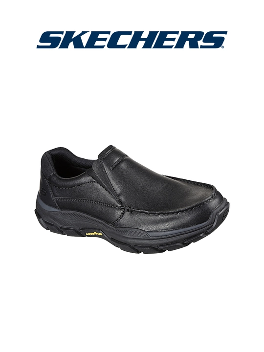 Слипоны мужские Skechers RESPECTED без шнурков, повседневные