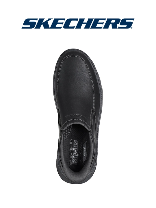 Слипоны мужские Skechers Slip-ins ARCH FIT GARZA без шнурков, из экокожи