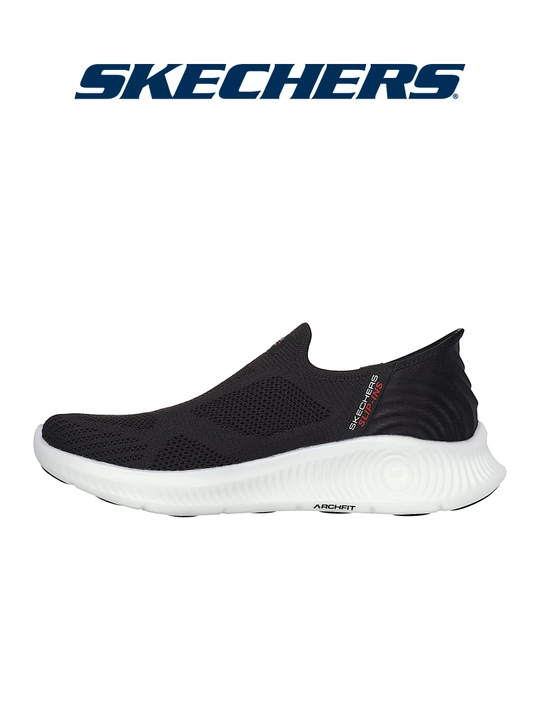 Erkaklar slipon poyabzali Skechers Slip-ins GO WALK Anywhere, bog'ichsiz, amortizatsiyali
