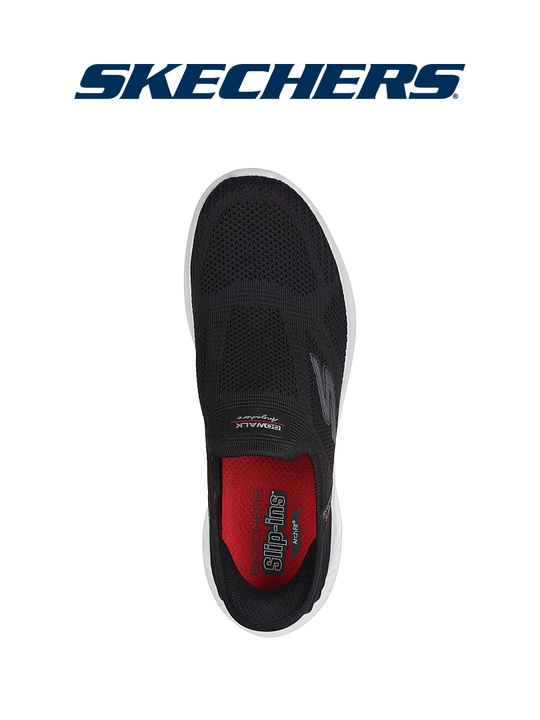 Erkaklar slipon poyabzali Skechers Slip-ins GO WALK Anywhere, bog'ichsiz, amortizatsiyali