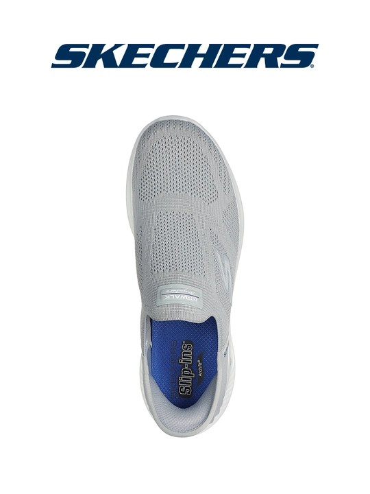 Erkaklar slipon poyabzali Skechers Slip-ins GO WALK Anywhere, bog'ichsiz, amortizatsiyali