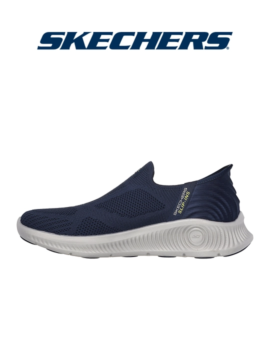 Erkaklar slipon poyabzali Skechers Slip-ins GO WALK Anywhere, bog'ichsiz, amortizatsiyali