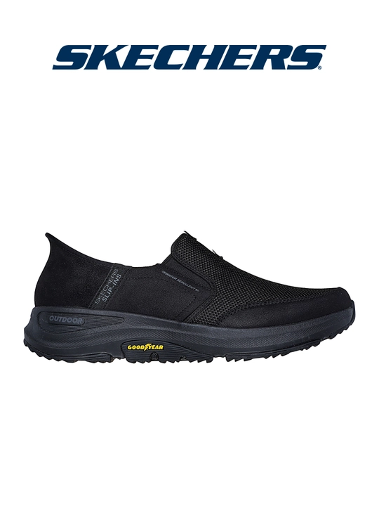 Слипоны мужские Skechers Slip-ins GO WALK OUTDOOR без шнурков, с Ultra Go, повседневные - 