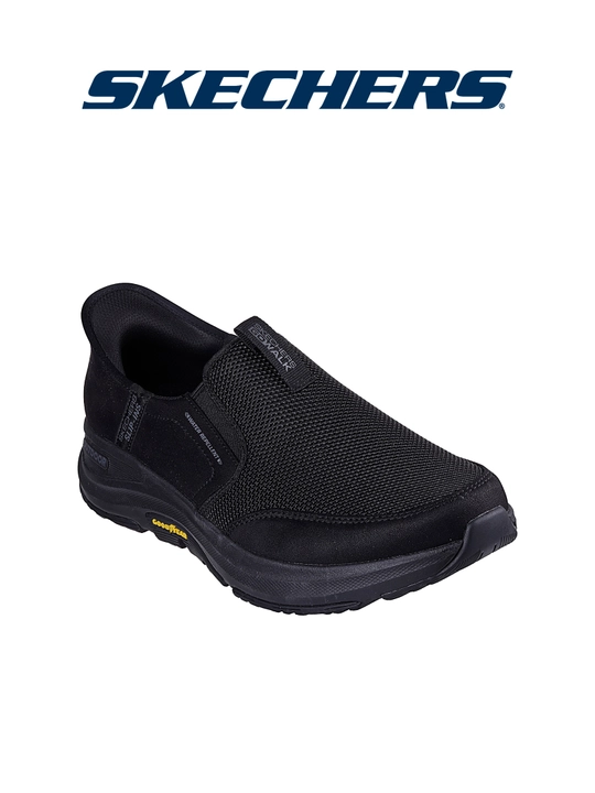 Erkaklar slipon poyabzali Skechers Slip-ins GO WALK OUTDOOR, bog'ichsiz, Ultra Go