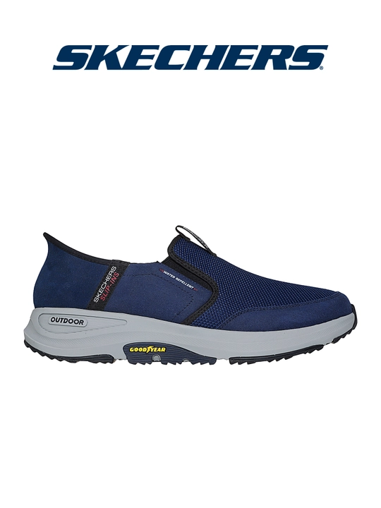 Слипоны мужские Skechers Slip-ins GO WALK OUTDOOR без шнурков, с Ultra Go, повседневные - 