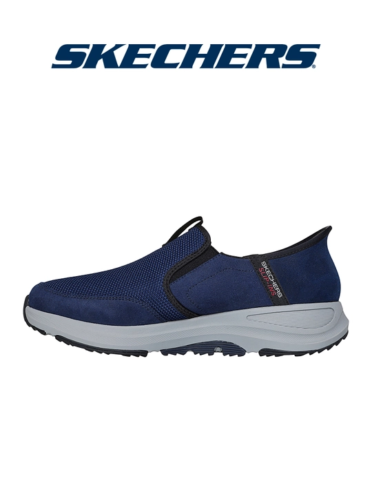 Erkaklar slipon poyabzali Skechers Slip-ins GO WALK OUTDOOR, bog'ichsiz, Ultra Go