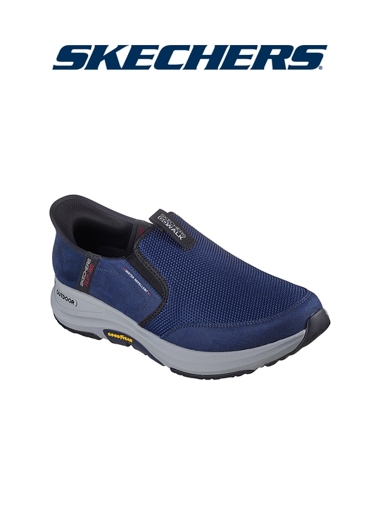 Erkaklar slipon poyabzali Skechers Slip-ins GO WALK OUTDOOR, bog'ichsiz, Ultra Go