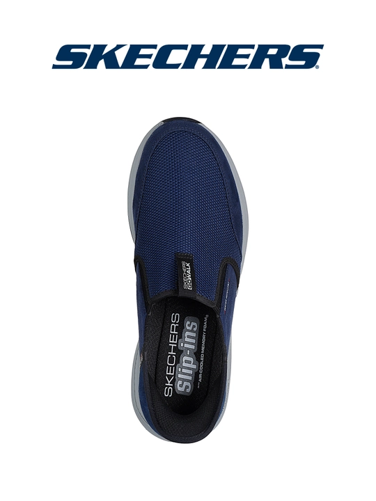 Erkaklar slipon poyabzali Skechers Slip-ins GO WALK OUTDOOR, bog'ichsiz, Ultra Go
