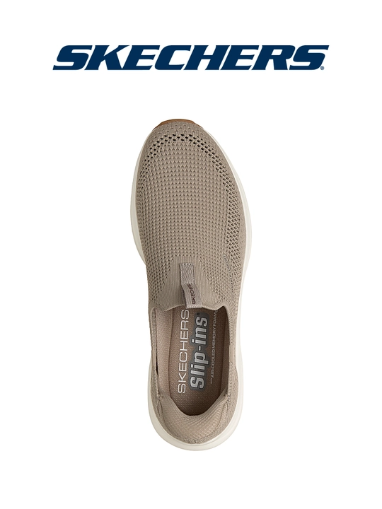 Слипоны мужские Skechers Slip-ins Vapor Foam - Volann без шнурков, стирка в машине
