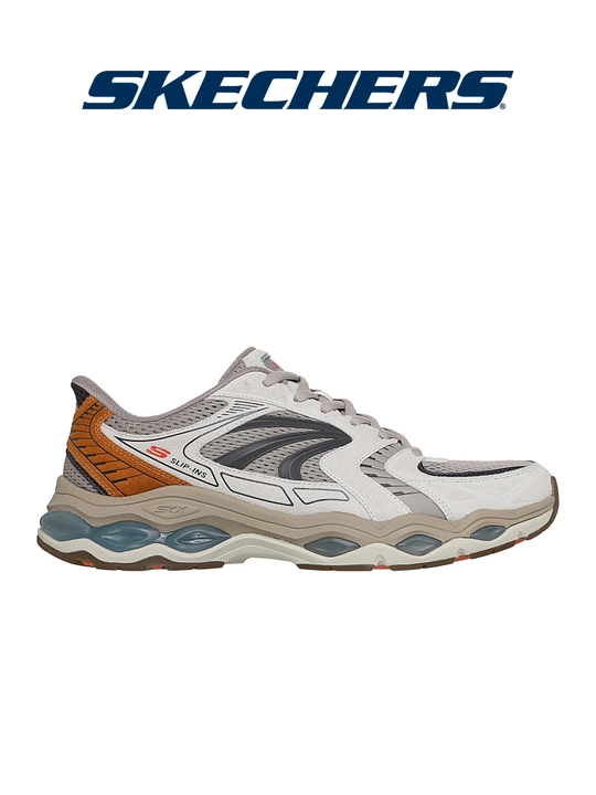 Кроссовки мужские Skechers Slip-ins SKECH-GEL на шнуровке, с Air-Cooled Memory Foam - 