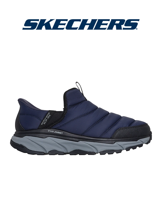Erkaklar krossovkasi Skechers D'LUX JOURNEY, bog'ichli, kundalik - 