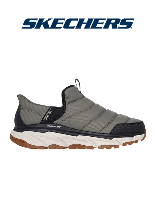 Erkaklar krossovkasi Skechers D'LUX JOURNEY, bog'ichli, kundalik - 