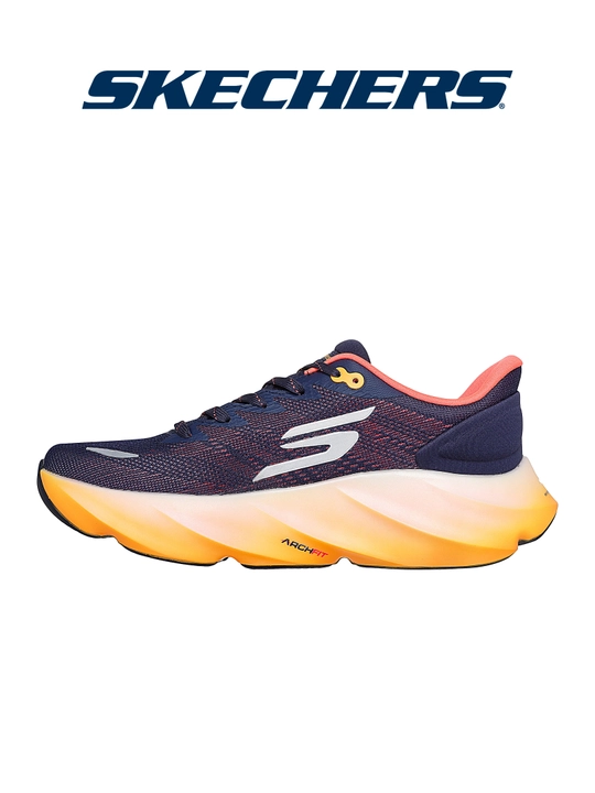 Erkaklar krossovkasi Skechers AERO BURST, bog'ichli, mashinada yuviladi, Arch Fit, matoli