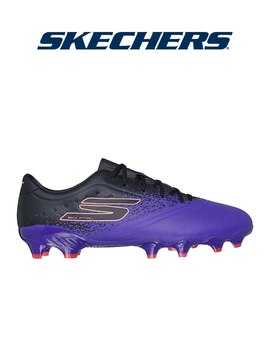 Бутсы футбольные Skechers Razor 1.5 Academy FG на шнуровке - 