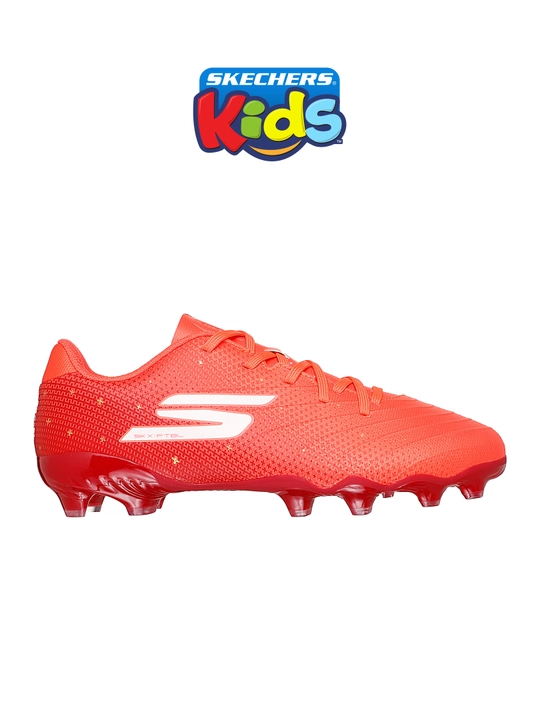 Бутсы футбольные детские Skechers JR YOUTH FG на шнуровке - 