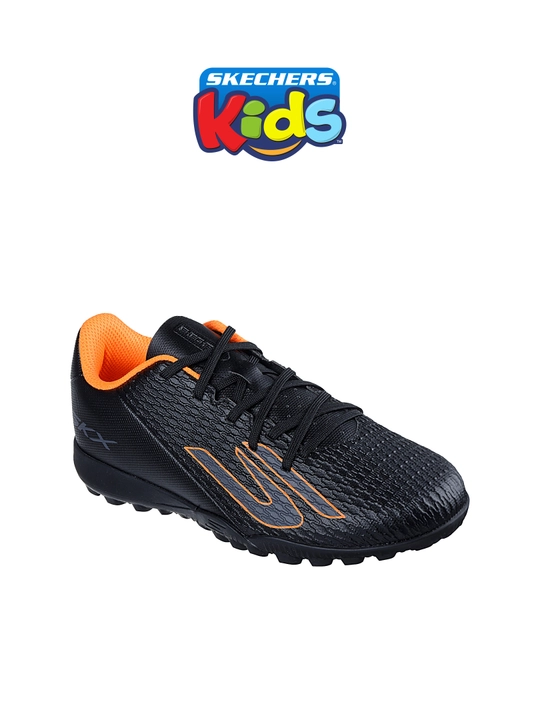 Бутсы футбольные детские Skechers SKX_2 Jr Youth TF на шнуровке