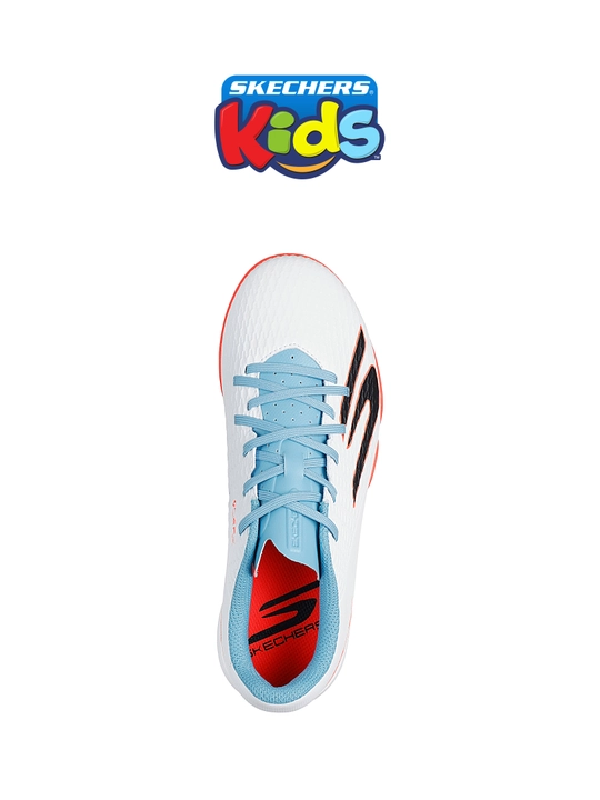 Бутсы футбольные детские Skechers SKX_2 Jr Youth TF на шнуровке