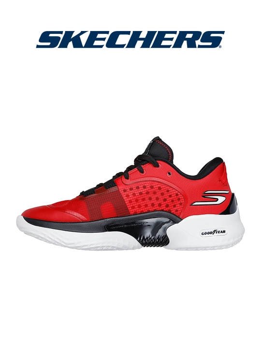 Erkaklar krossovkasi Skechers SKX RESAGRIP, bog'ichli, amortizatsiyali, matoli