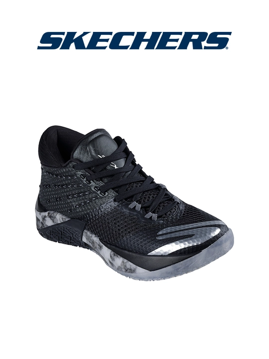 Erkaklar krossovkasi Skechers SKX REIGN, bog'ichli, amortizatsiyali, matoli