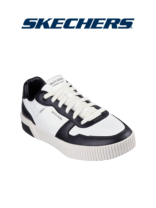 Erkaklar krossovkasi Skechers JADE, bog'ichli, Air-Cooled Memory Foam, kundalik
