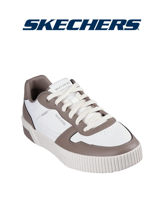 Erkaklar krossovkasi Skechers JADE, bog'ichli, Air-Cooled Memory Foam, kundalik