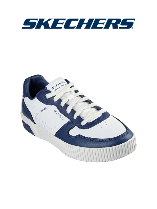 Erkaklar krossovkasi Skechers JADE, bog'ichli, Air-Cooled Memory Foam, kundalik