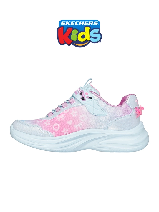 Кроссовки для девочек Skechers LJO Power Jams на липучке с эластичными шнурками