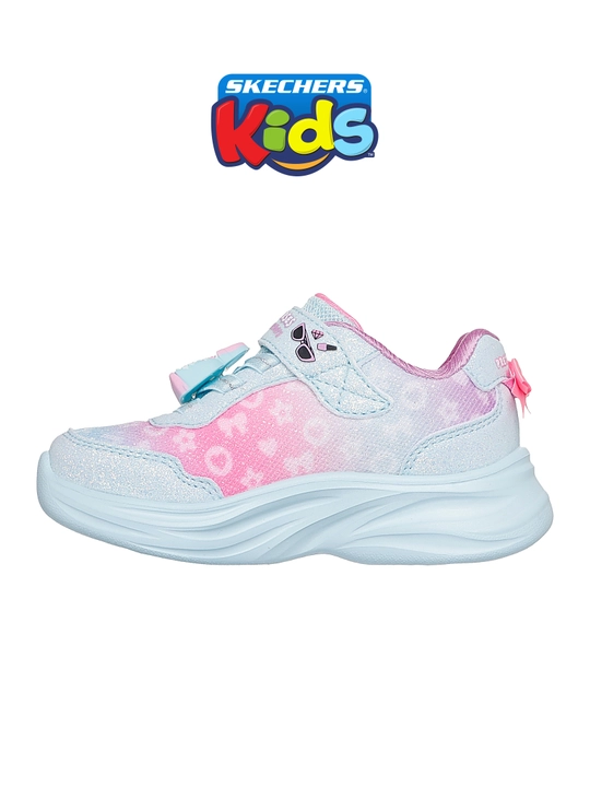 Qizlar uchun krossovka Skechers Power Jams 2.0, to'rli ustki qismli, kundalik