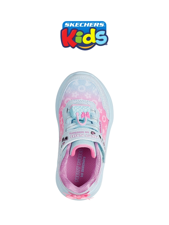 Qizlar uchun krossovka Skechers Power Jams 2.0, to'rli ustki qismli, kundalik