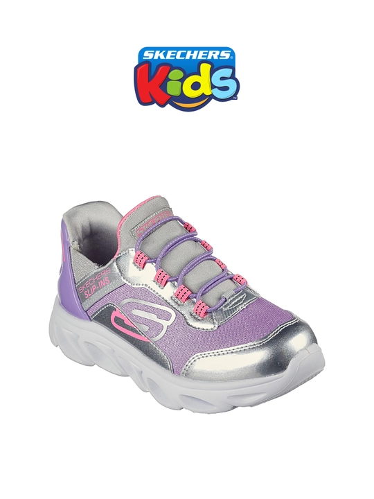 Кроссовки для мальчиков Skechers FLEX GLIDE на эластичных шнурках, с сетчатым верхом