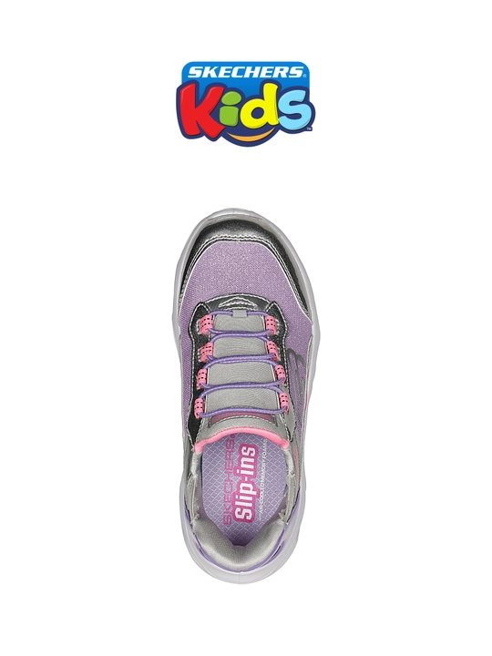 Кроссовки для мальчиков Skechers FLEX GLIDE на эластичных шнурках, с сетчатым верхом