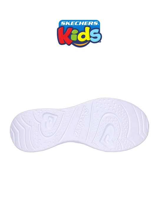 Кроссовки для девочек Skechers HEART LIGHTS на липучке, с сетчатым верхом