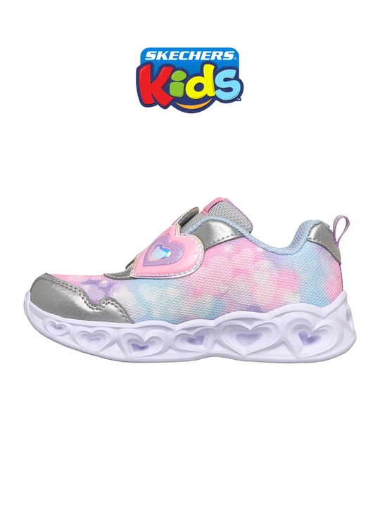 Кроссовки для девочек Skechers HEART LIGHTS на липучке